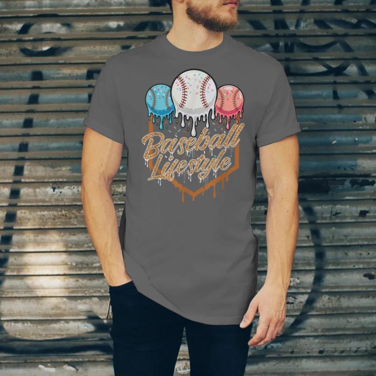 Baseball Lifestyle Baseball Lover Player Baseballer Unisex Jersey T-Shirt