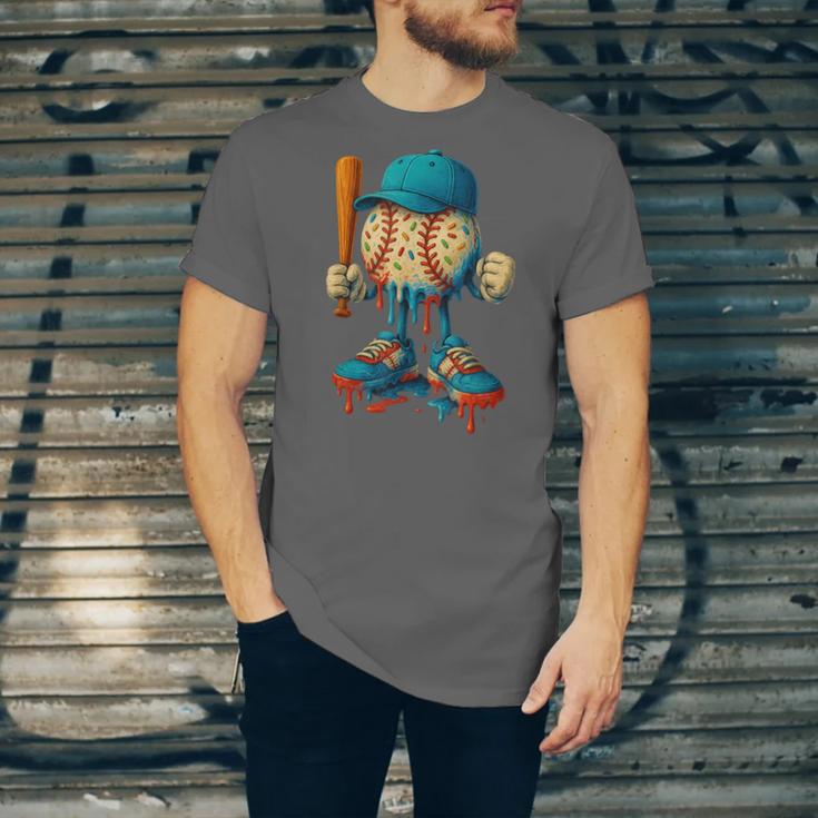 Baseball Lifestyle Youth Baseball Drip Icecream Unisex Jersey T-Shirt Baseball Lifestyle Youth Baseball Drip Icecream Unisex Jersey T-Shirt