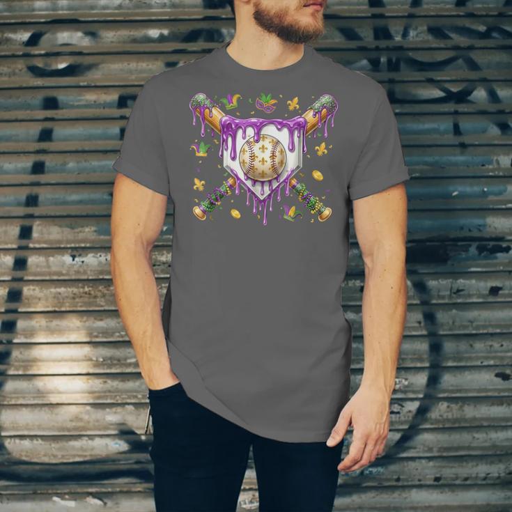 Baseball Mardi Gras Carnival Party Mask Ice Cream Drip Boys Unisex Jersey T-Shirt Baseball Mardi Gras Carnival Party Mask Ice Cream Drip Boys Unisex Jersey T-Shirt