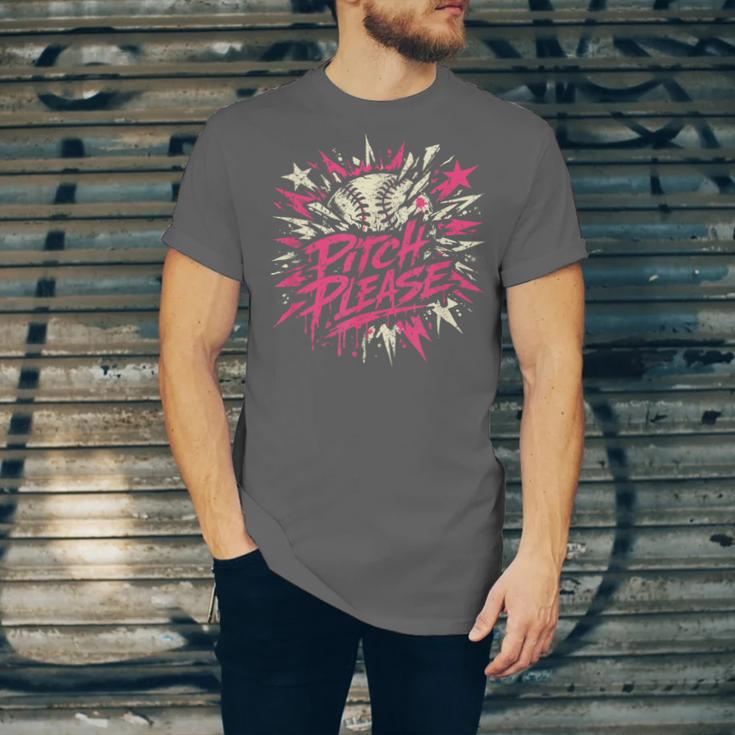 Baseball Phrase With Stars Unisex Jersey T-Shirt