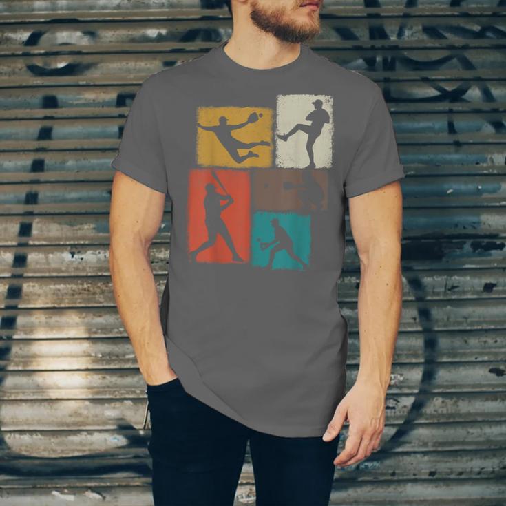 Baseball Player Collage Men Kids Coach Youth Boys Unisex Jersey T-Shirt Baseball Player Collage Men Kids Coach Youth Boys Unisex Jersey T-Shirt