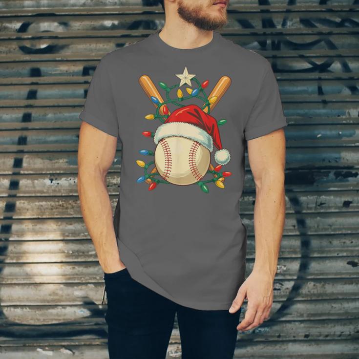 Baseball Santa Christmas Ball Baseball Lover Player Boys Unisex Jersey T-Shirt Baseball Santa Christmas Ball Baseball Lover Player Boys Unisex Jersey T-Shirt