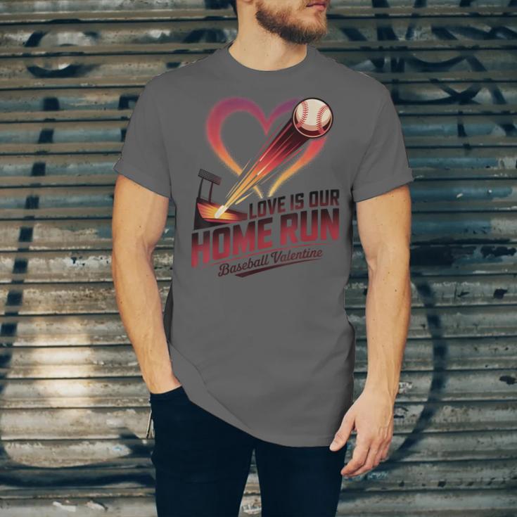 Baseball Valentine Love Is Our Home Run Apparel Unisex Jersey T-Shirt Baseball Valentine Love Is Our Home Run Apparel Unisex Jersey T-Shirt