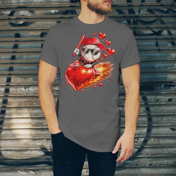 Baseball Valentine's Day Drip Ice Cream Team Unisex Jersey T-Shirt Baseball Valentine's Day Drip Ice Cream Team Unisex Jersey T-Shirt