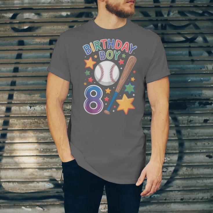 Birthday Boy 8th Birthday Baseball Unisex Jersey T-Shirt Birthday Boy 8th Birthday Baseball Unisex Jersey T-Shirt