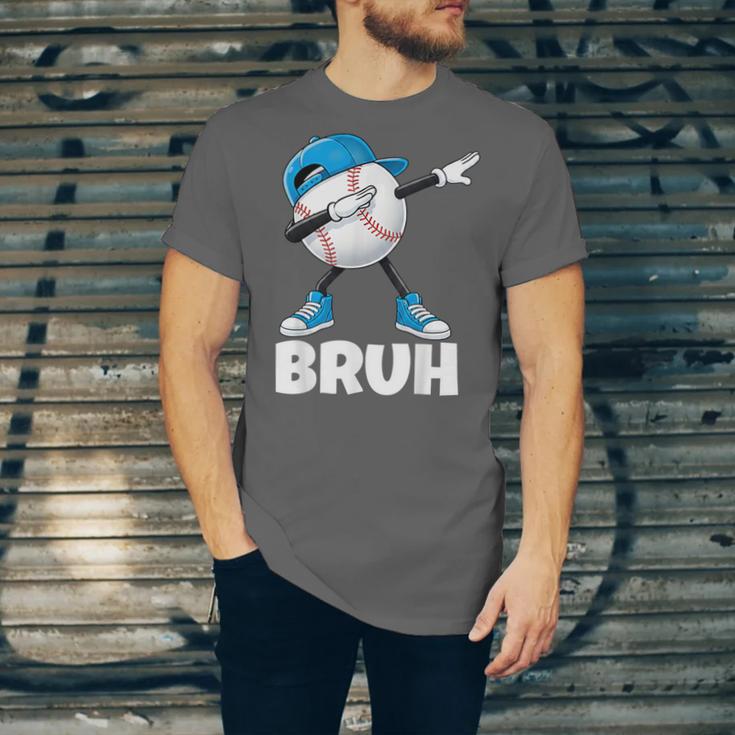 Boys Baseball Graphic Tee Teen Apparel Cute Meme Bruh Unisex Jersey T-Shirt Boys Baseball Graphic Tee Teen Apparel Cute Meme Bruh Unisex Jersey T-Shirt