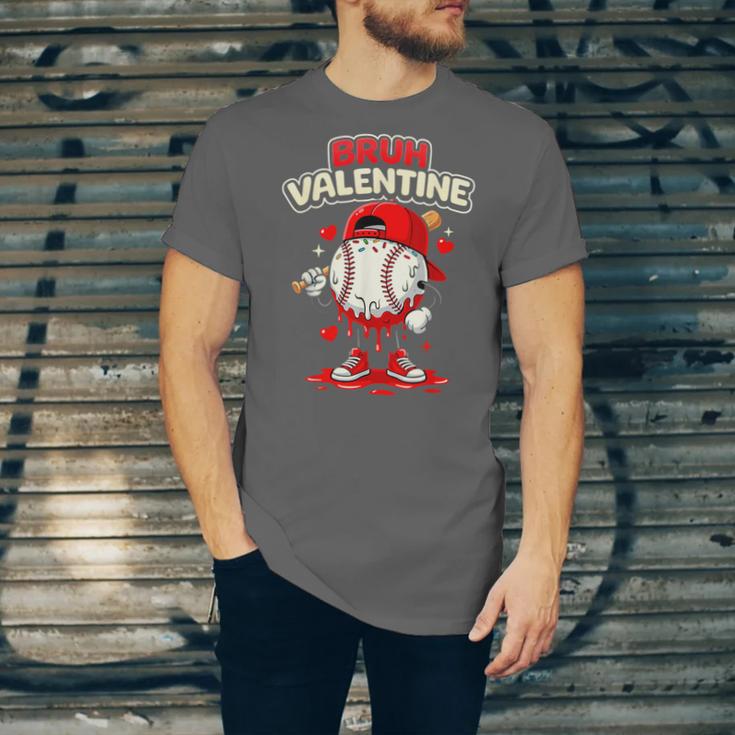 Bruh Valentine Baseball Drip Icecream Apparel Men Youth Boys Unisex Jersey T-Shirt Bruh Valentine Baseball Drip Icecream Apparel Men Youth Boys Unisex Jersey T-Shirt