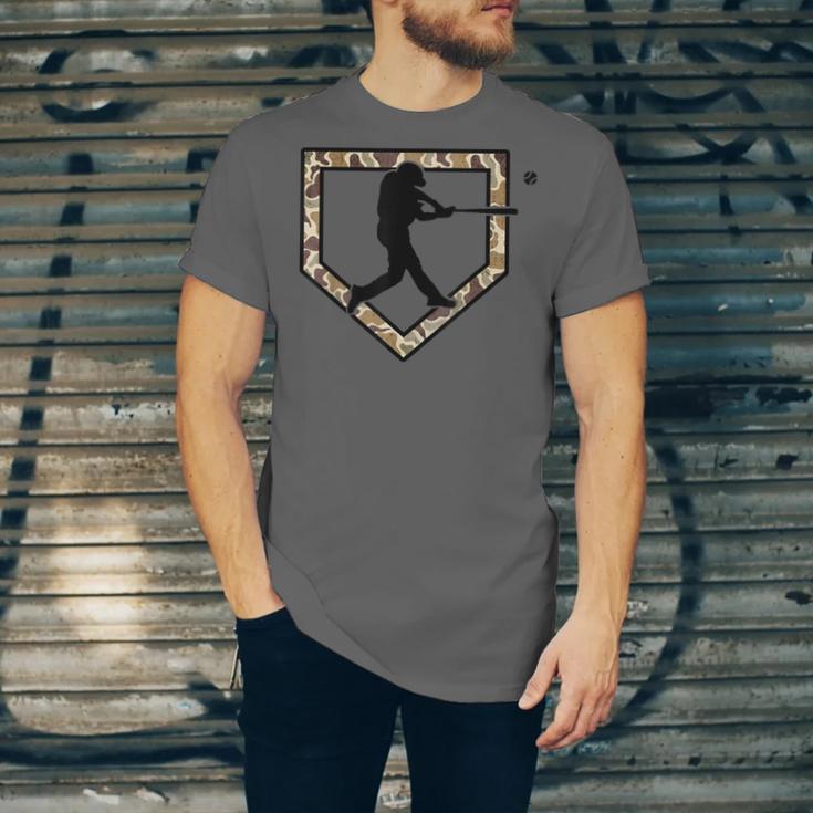 Camo Home Plate Camouflage Baseball Batter Youth Boys Unisex Jersey T-Shirt Camo Home Plate Camouflage Baseball Batter Youth Boys Unisex Jersey T-Shirt