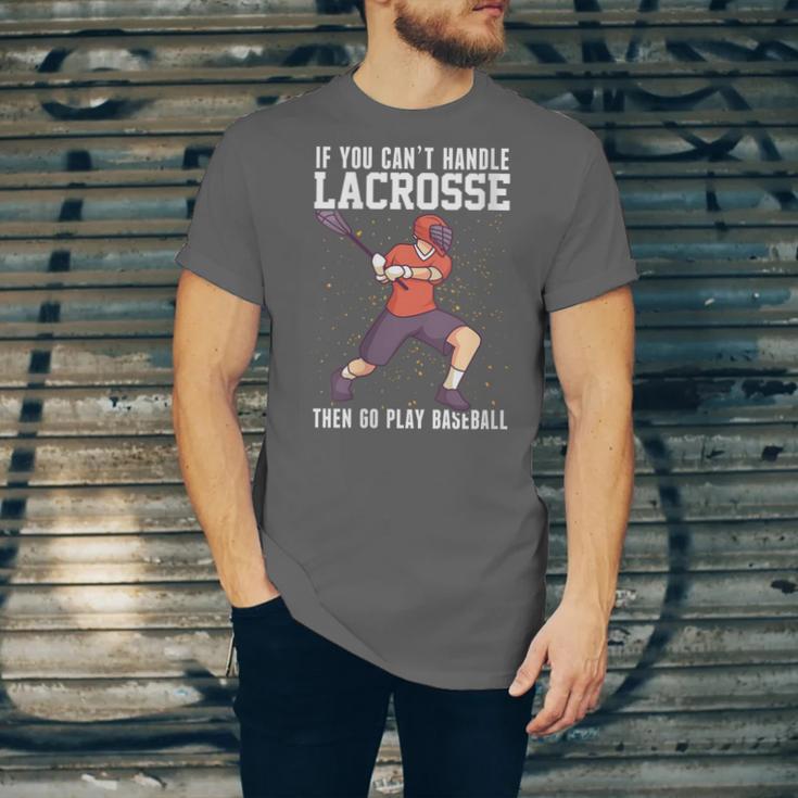 If You Can’t Handle Lacrosse Then Go Play Baseball Unisex Jersey T-Shirt If You Can’t Handle Lacrosse Then Go Play Baseball Unisex Jersey T-Shirt