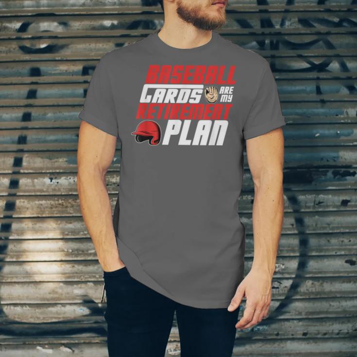 Cards Collector Baseball Cards Are My Retirement Plan Unisex Jersey T-Shirt Cards Collector Baseball Cards Are My Retirement Plan Unisex Jersey T-Shirt