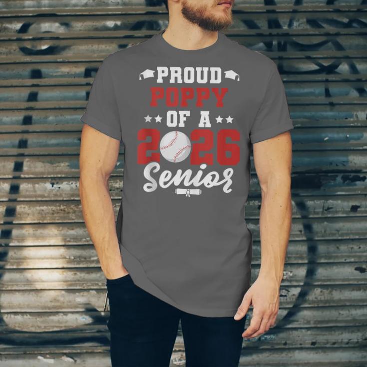 Class Of 2026 Senior Year Baseball Poppy 2026 Graduate Unisex Jersey T-Shirt