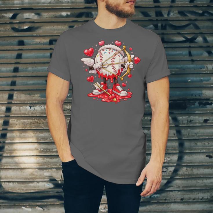 Cupid Baseball Drip Icecream Apparel Youth Boy Valentine Unisex Jersey T-Shirt