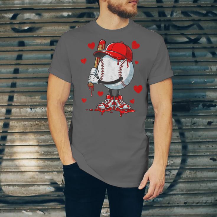 Cute Dripping Baseball Lover Valentines Day Boys Kids Unisex Jersey T-Shirt Cute Dripping Baseball Lover Valentines Day Boys Kids Unisex Jersey T-Shirt
