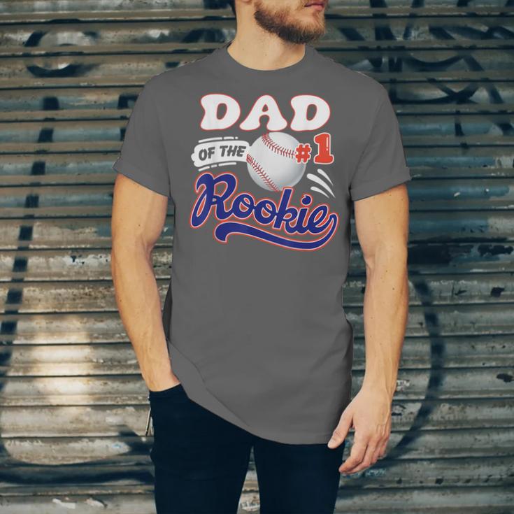 Dad Rookie Of Year 1st Birthday Baseball Theme Matching Unisex Jersey T-Shirt Dad Rookie Of Year 1st Birthday Baseball Theme Matching Unisex Jersey T-Shirt