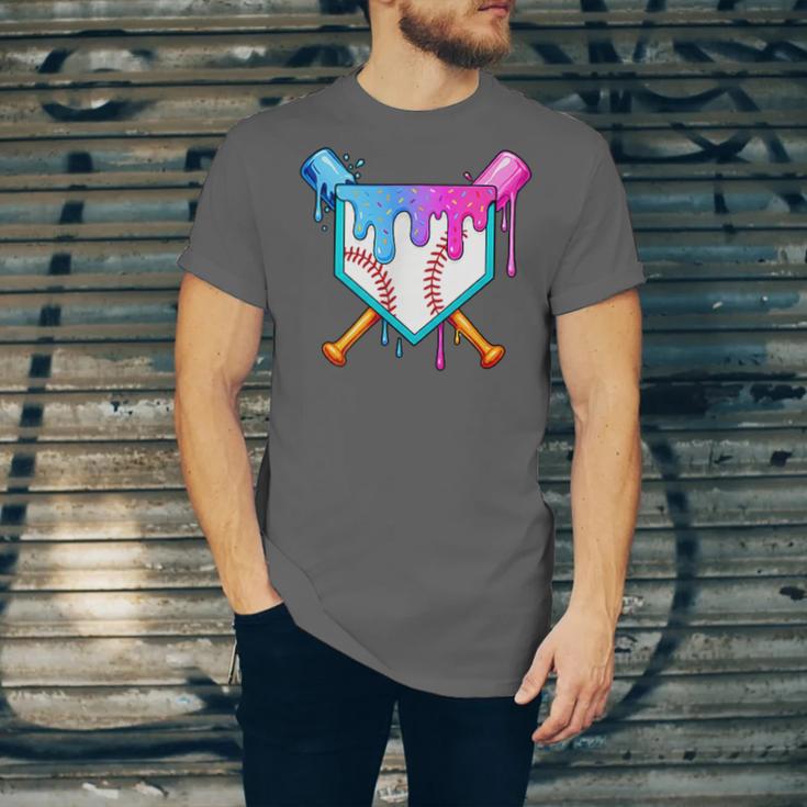 Dripping Baseball Pocket Respect The Drip Boys Baseball Unisex Jersey T-Shirt
