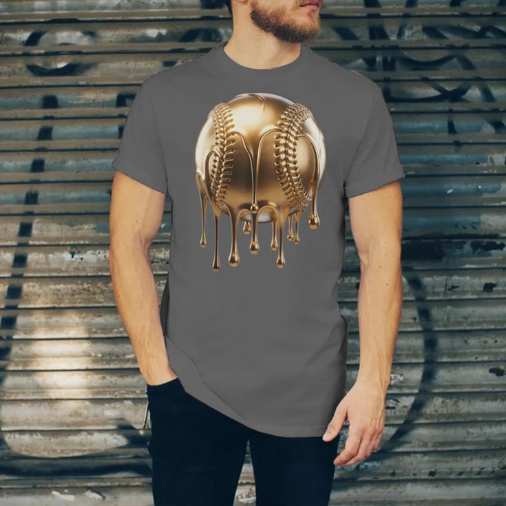 Dripping Gold Drip Baseball Game Day Player Coach Baller Unisex Jersey T-Shirt Dripping Gold Drip Baseball Game Day Player Coach Baller Unisex Jersey T-Shirt