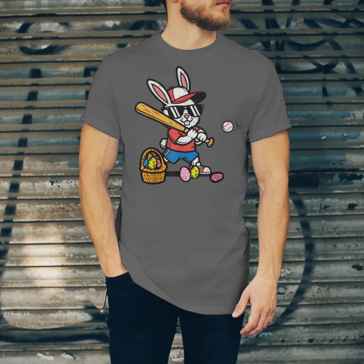 Easter Bunny Baseball Player Batter Rabbit Boys Kids Men Unisex Jersey T-Shirt Easter Bunny Baseball Player Batter Rabbit Boys Kids Men Unisex Jersey T-Shirt