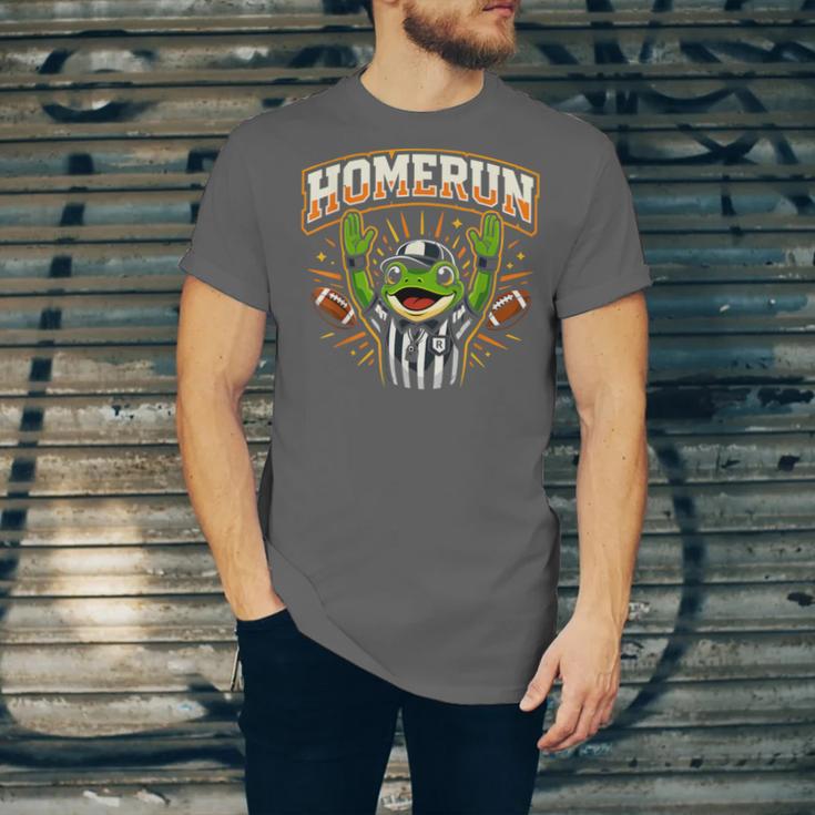 Football Referee Touchdown Baseball Homerun Frog Unisex Jersey T-Shirt Football Referee Touchdown Baseball Homerun Frog Unisex Jersey T-Shirt