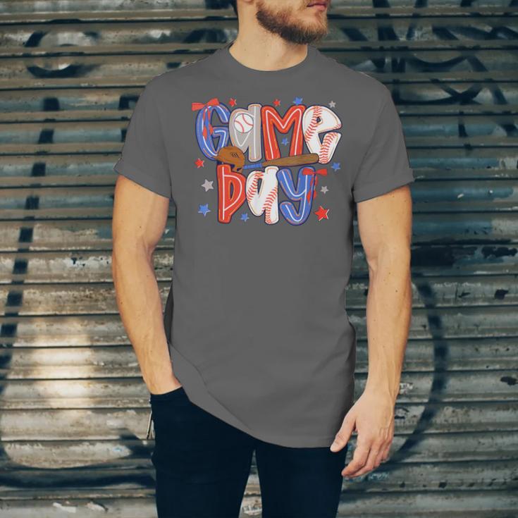 Game Day Baseball Lover Field Day Men Women Kid Unisex Jersey T-Shirt Game Day Baseball Lover Field Day Men Women Kid Unisex Jersey T-Shirt