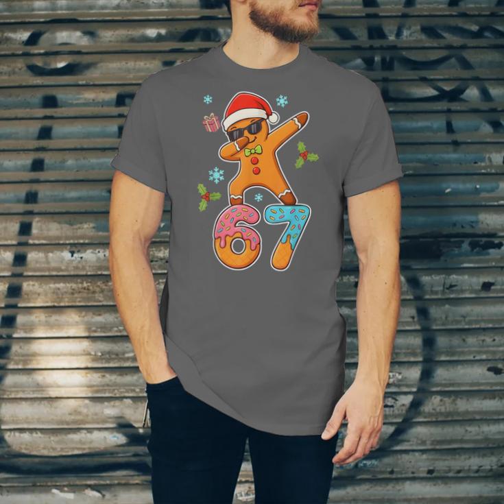 Gingerbread Six Seven 67 Ice Cream Drip Baseball Unisex Jersey T-Shirt Gingerbread Six Seven 67 Ice Cream Drip Baseball Unisex Jersey T-Shirt