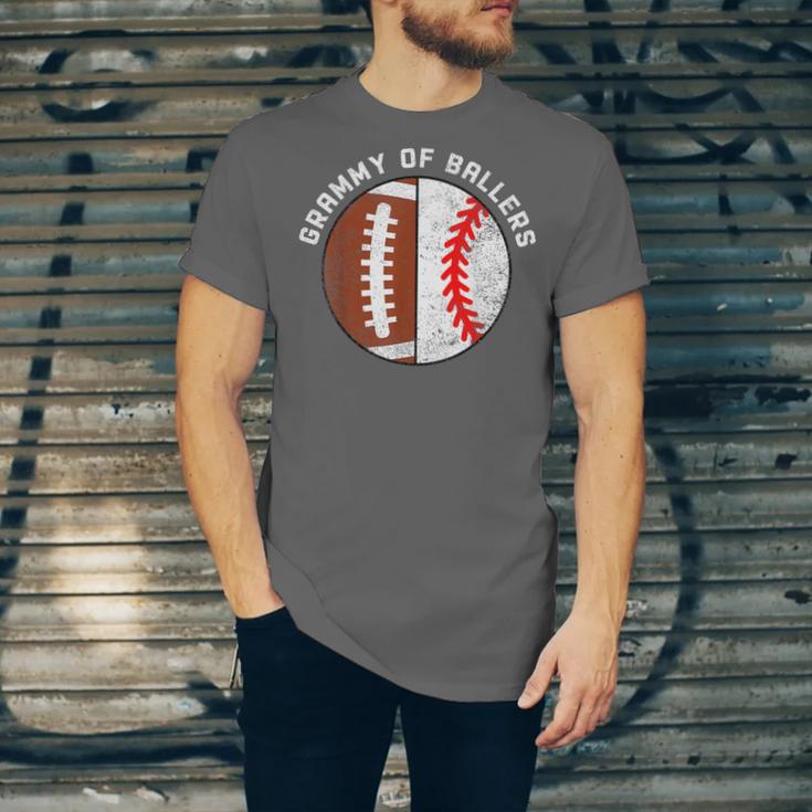 Grammy Of Ballers Football Baseball Grandma Grammy Unisex Jersey T-Shirt Grammy Of Ballers Football Baseball Grandma Grammy Unisex Jersey T-Shirt