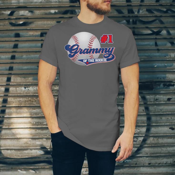Grammy Rookie Of Year 1st Birthday Baseball Theme Matching Unisex Jersey T-Shirt