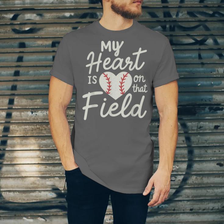 My Heart Is On That Field Baseball Unisex Jersey T-Shirt My Heart Is On That Field Baseball Unisex Jersey T-Shirt