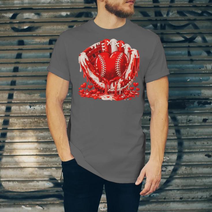 Ice Cream Drip Heart Valentines Day Baseball Boys Youth Kids Unisex Jersey T-Shirt Ice Cream Drip Heart Valentines Day Baseball Boys Youth Kids Unisex Jersey T-Shirt