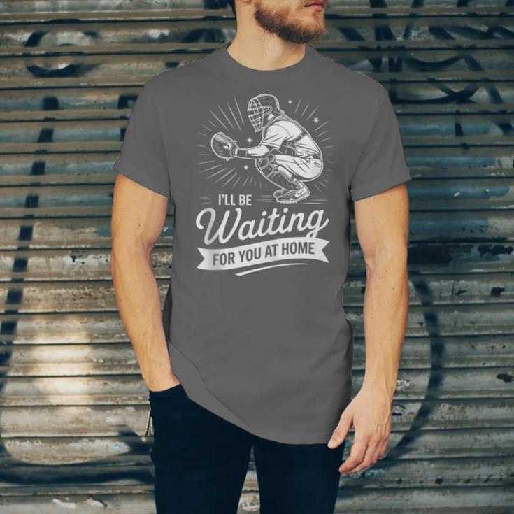 I'Ll Be Waiting For You At Home Baseball Unisex Jersey T-Shirt I'Ll Be Waiting For You At Home Baseball Unisex Jersey T-Shirt