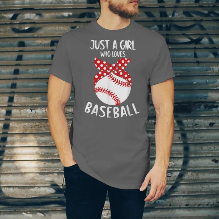 Just A Girl Who Loves Baseball Cute Retro Baseball Lover Unisex Jersey T-Shirt Just A Girl Who Loves Baseball Cute Retro Baseball Lover Unisex Jersey T-Shirt