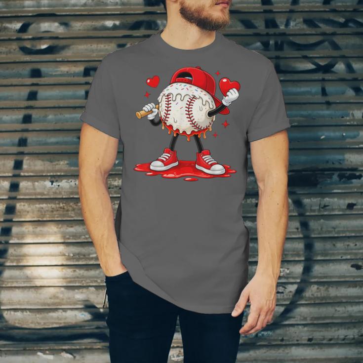 Kids Valentine Baseball Boys Valentines Day Tee Unisex Jersey T-Shirt Kids Valentine Baseball Boys Valentines Day Tee Unisex Jersey T-Shirt