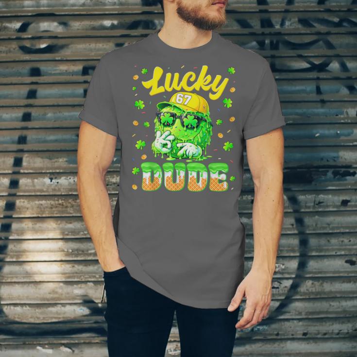 Lucky Dude Drip Baseball Shamrock St Patrick Men Boy Youth Unisex Jersey T-Shirt Lucky Dude Drip Baseball Shamrock St Patrick Men Boy Youth Unisex Jersey T-Shirt