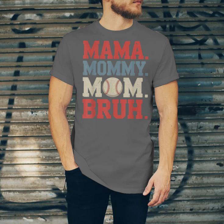 Mama Mommy Mom Bruh Baseball For Women Grandma Mother's Day Unisex Jersey T-Shirt Mama Mommy Mom Bruh Baseball For Women Grandma Mother's Day Unisex Jersey T-Shirt