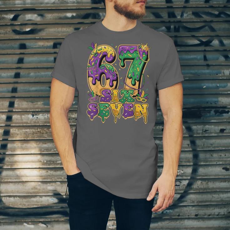 Mardi Gras Six Seven Baseball Drip Number 6 7 Meme Unisex Jersey T-Shirt Mardi Gras Six Seven Baseball Drip Number 6 7 Meme Unisex Jersey T-Shirt