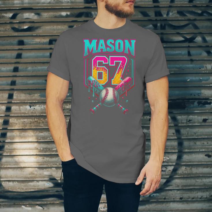 Mason 67 Ice Cream Drip Baseball Ice Cream Drip Unisex Jersey T-Shirt Mason 67 Ice Cream Drip Baseball Ice Cream Drip Unisex Jersey T-Shirt