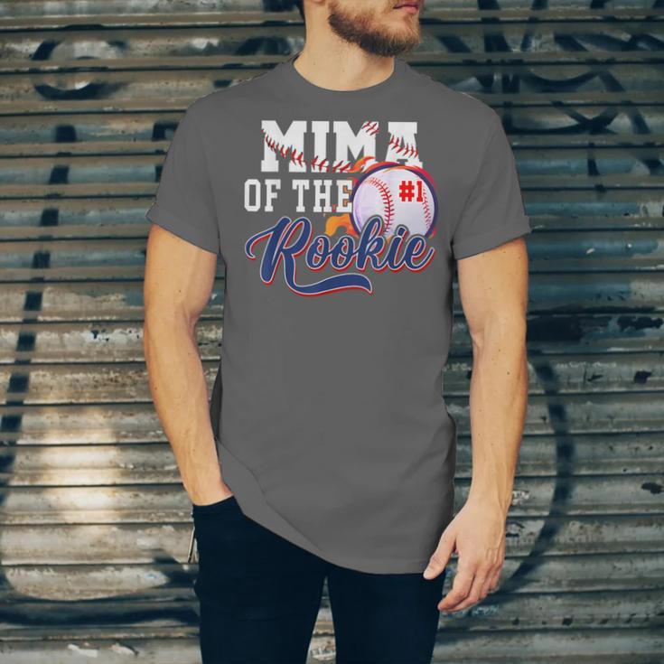 Mima Rookie Of Year 1st Birthday Baseball Theme Matching Unisex Jersey T-Shirt