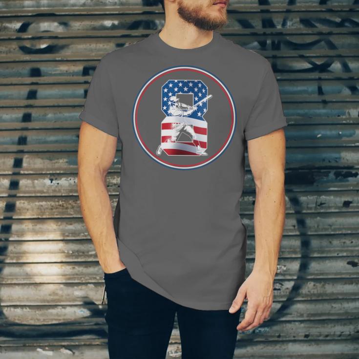 Number 8 Years Baseball 8TH Birthday Unisex Jersey T-Shirt Number 8 Years Baseball 8TH Birthday Unisex Jersey T-Shirt