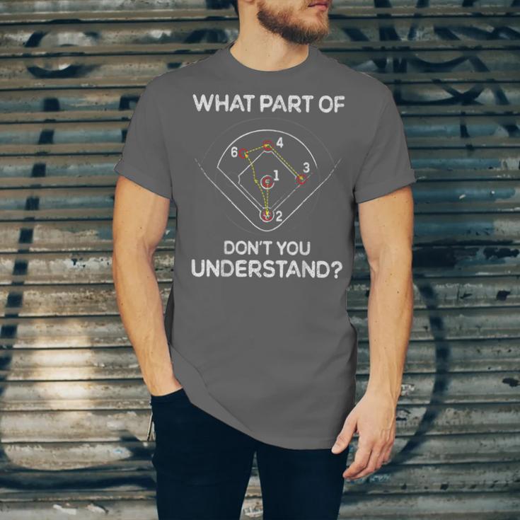 What Part Of Dont You Understand 6432 Baseball Unisex Jersey T-Shirt