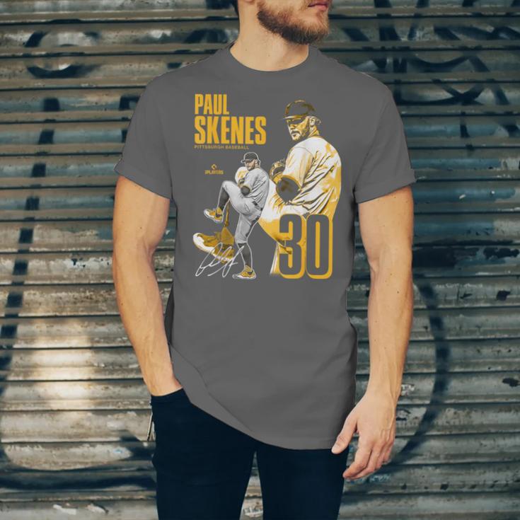 Paul Skenes Pittsburgh MLB Baseball Players MLBPSK304N Unisex Jersey T-Shirt Paul Skenes Pittsburgh MLB Baseball Players MLBPSK304N Unisex Jersey T-Shirt