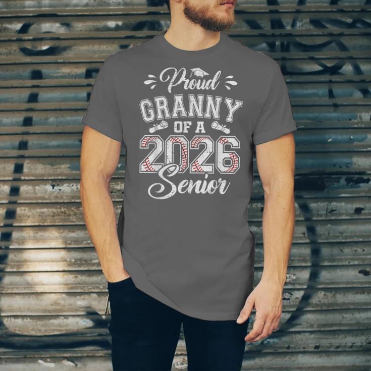 Proud Granny Of A 2026 Senior Baseball Graduate Unisex Jersey T-Shirt