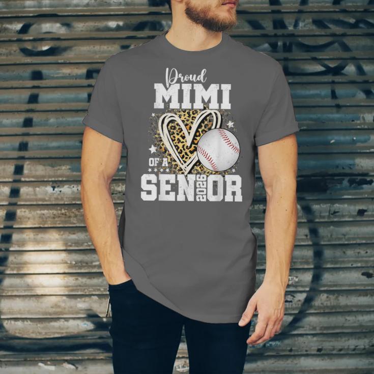 Proud Mimi Of A 2026 Senior Baseball Graduation Leopard Unisex Jersey T-Shirt Proud Mimi Of A 2026 Senior Baseball Graduation Leopard Unisex Jersey T-Shirt
