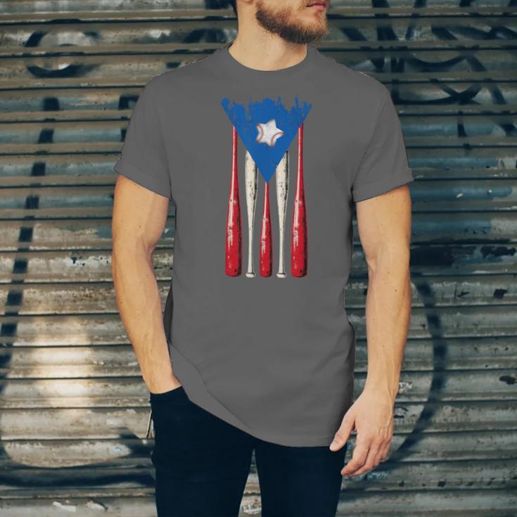 Puerto Rican Baseball Bats Puerto Rico Flag Pride BéIsbol Unisex Jersey T-Shirt Puerto Rican Baseball Bats Puerto Rico Flag Pride BéIsbol Unisex Jersey T-Shirt