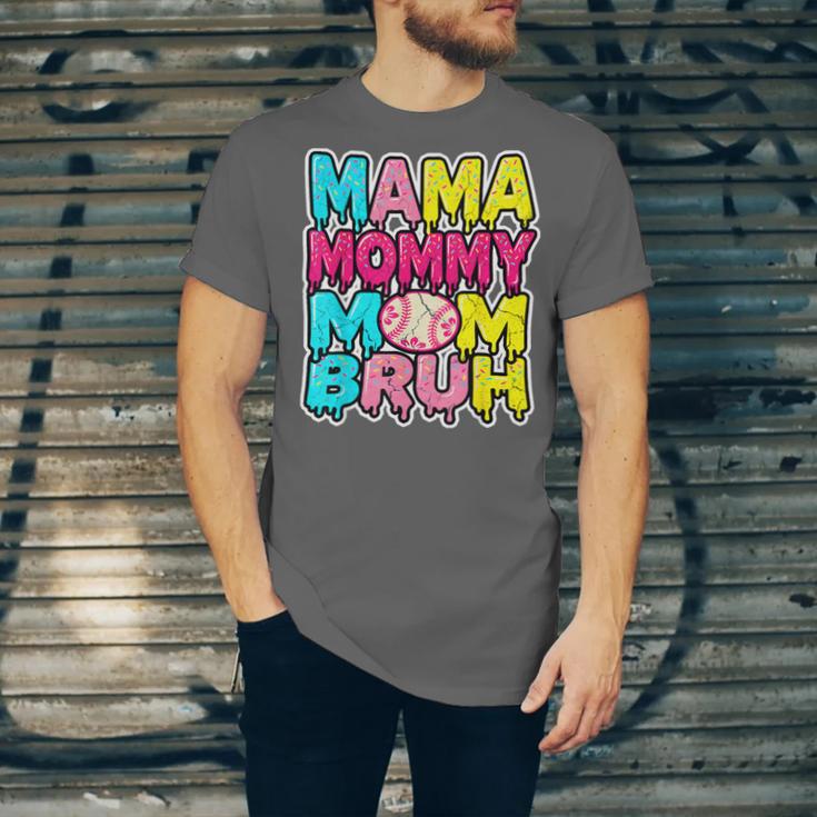 Retro Mama Mommy Mom Bruh Baseball Women Girls Unisex Jersey T-Shirt Retro Mama Mommy Mom Bruh Baseball Women Girls Unisex Jersey T-Shirt