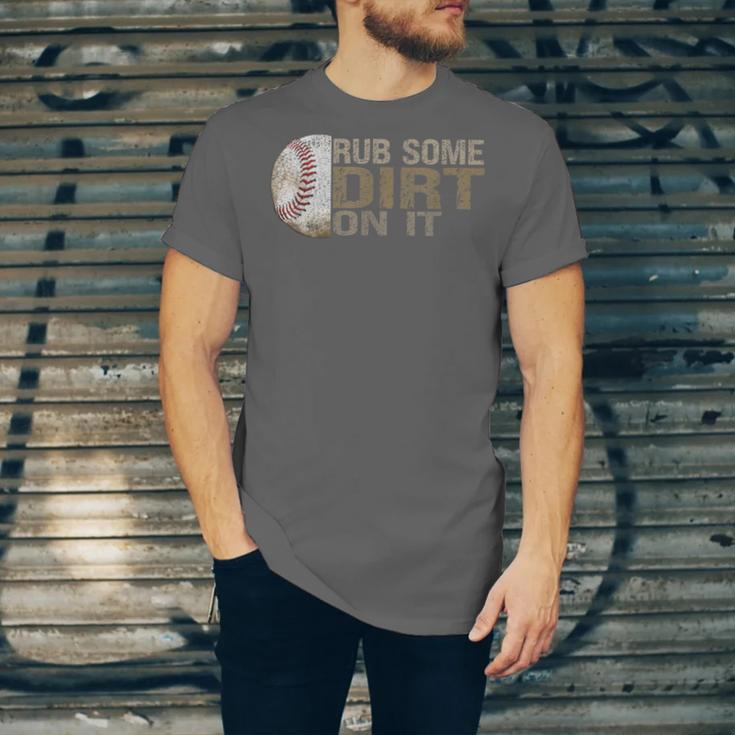 Rub Some Dirt On It Baseball Unisex Jersey T-Shirt Rub Some Dirt On It Baseball Unisex Jersey T-Shirt