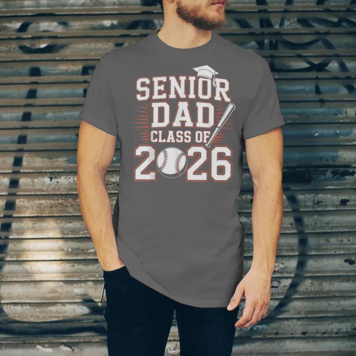 Senior Dad Class Of 2026 Graduate Baseball 2026 Graduation Unisex Jersey T-Shirt Senior Dad Class Of 2026 Graduate Baseball 2026 Graduation Unisex Jersey T-Shirt