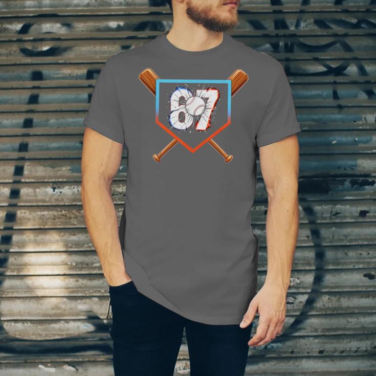 Six Seven 67 Baseball Birthday Boy Men Kids Boys Unisex Jersey T-Shirt