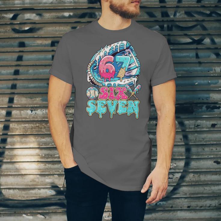 Six Seven 67 Ice Cream Drip Baseball For Boy Kids Youth Unisex Jersey T-Shirt Six Seven 67 Ice Cream Drip Baseball For Boy Kids Youth Unisex Jersey T-Shirt