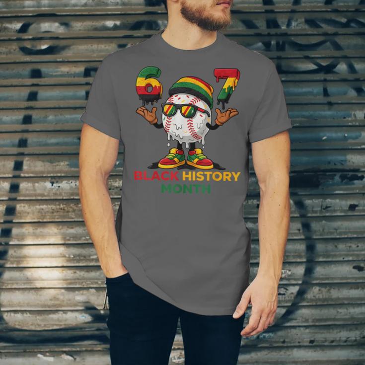 Six Seven History Month Baseball Drip Sports Unisex Jersey T-Shirt Six Seven History Month Baseball Drip Sports Unisex Jersey T-Shirt