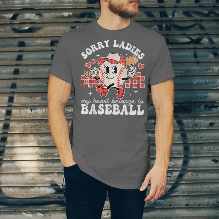 Sorry Ladies My Heart Belongs To Baseball Boy Kids Unisex Jersey T-Shirt Sorry Ladies My Heart Belongs To Baseball Boy Kids Unisex Jersey T-Shirt