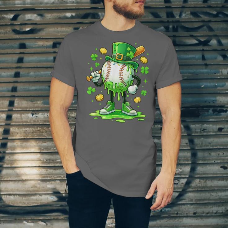 St Patrick Day Baseball Drip Ice Cream Baseball Unisex Jersey T-Shirt St Patrick Day Baseball Drip Ice Cream Baseball Unisex Jersey T-Shirt
